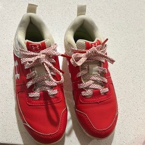 Under Armour cleats used for Tball.